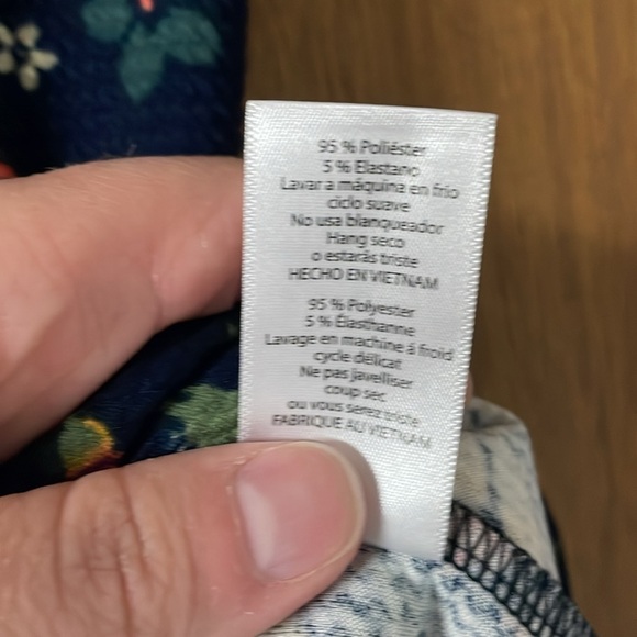 size med floral LulaRoe Cassie pencil skirt - Picture 4 of 5